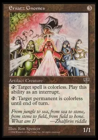 Mirage - Ersatz de gnomes