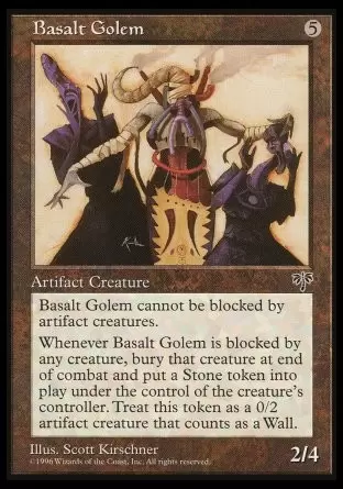Mirage - Golem de basalte