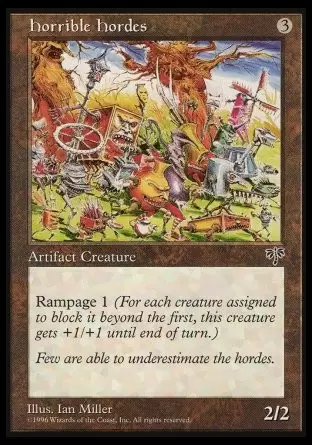 Mirage - Hordes horribles