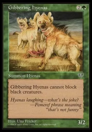 Mirage - Hyènes ricanantes