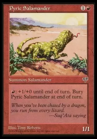 Mirage - Salamandre pyrrique