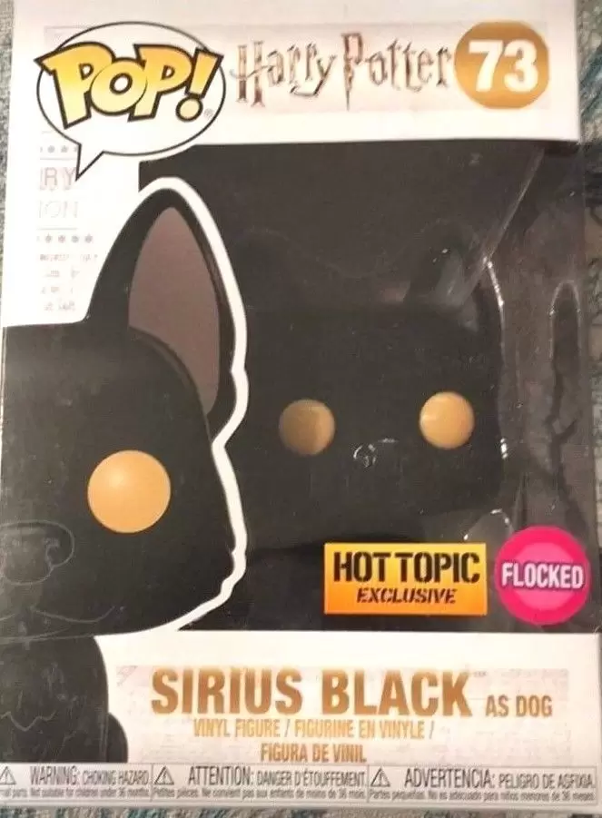 POP! Harry Potter - Sirius Black as dog Flocked