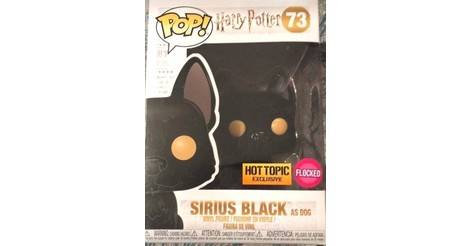 sirius black as dog flocked