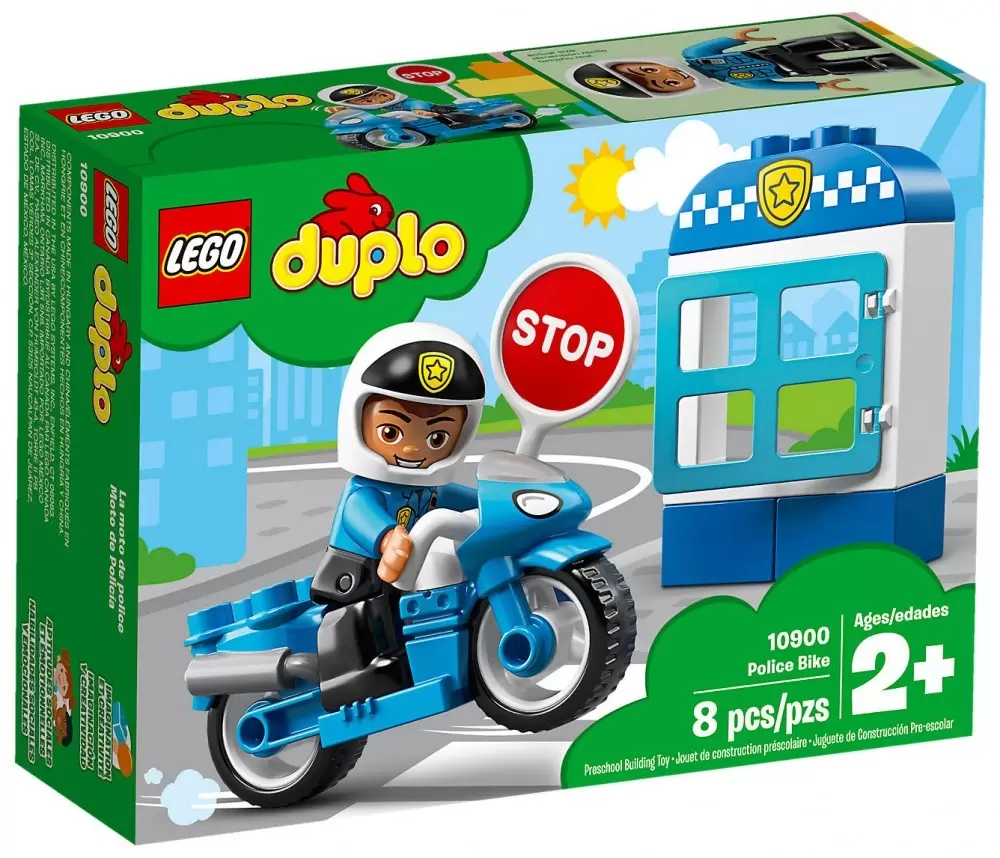 LEGO Duplo - La moto de police