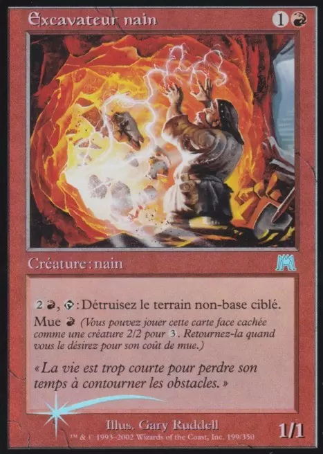 Onslaught - Excavateur nain Foil