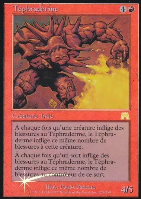 Onslaught - Téphraderme Foil