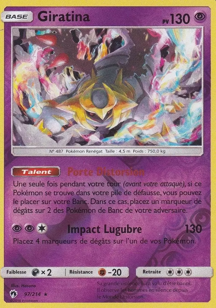 Tonnerre Perdu - Giratina Reverse
