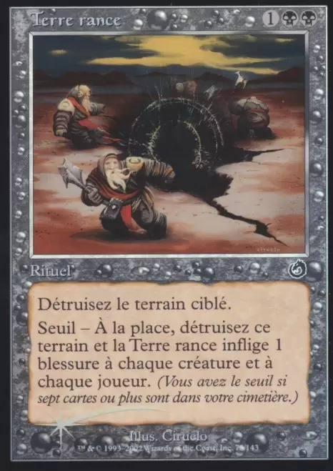 Tourment - Terre rance Foil