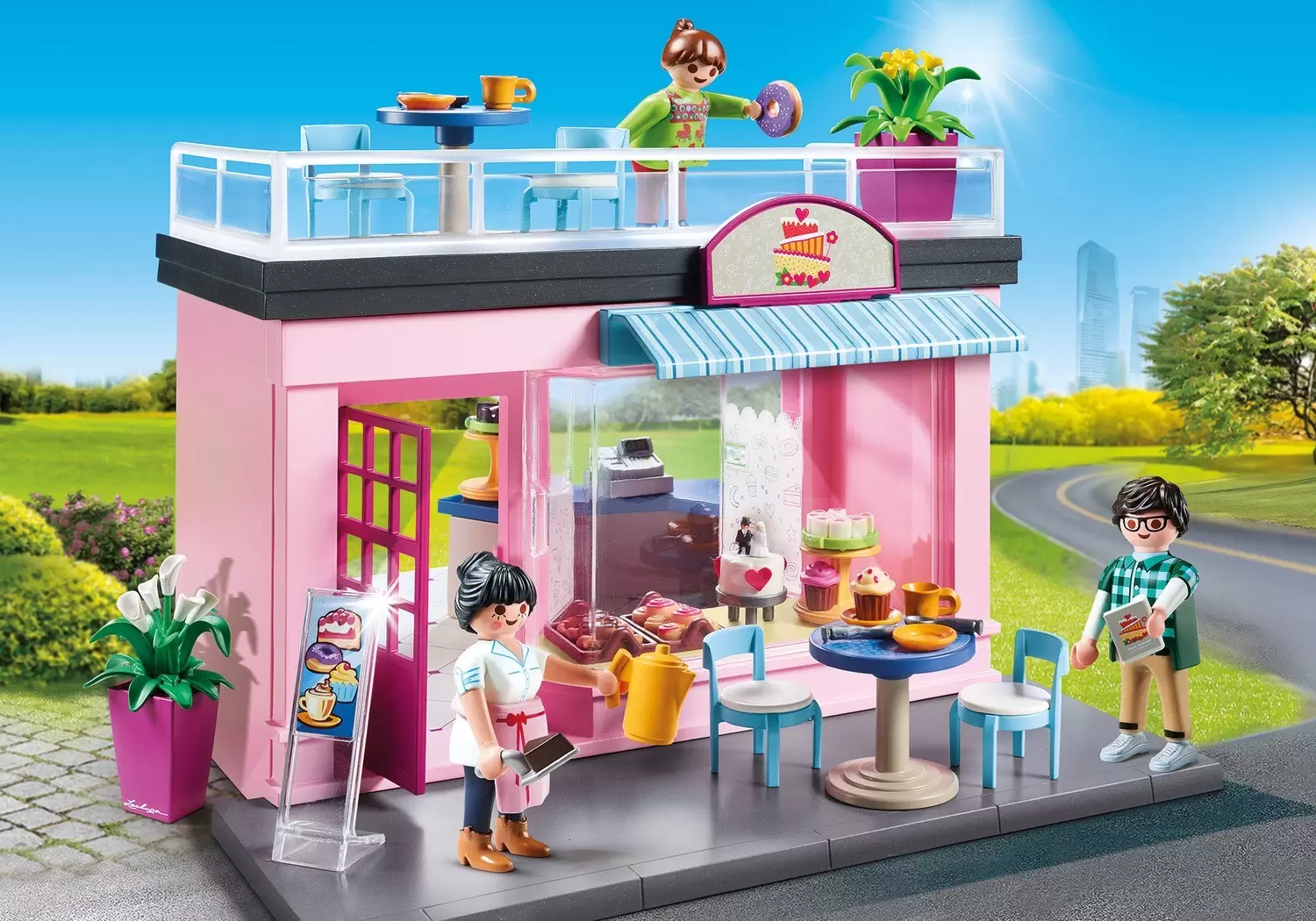 Playmobil Houses and Furniture - My favorite café