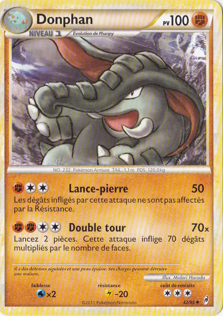 Pokémon L\'appel des Légendes - Donphan
