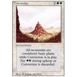 Conversion