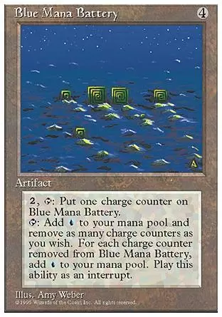 4ème Edition - Accumulateur de mana bleu