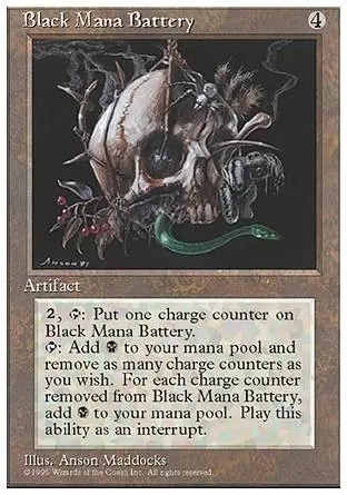4ème Edition - Accumulateur de mana noir