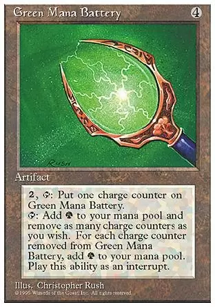 4ème Edition - Accumulateur de mana vert