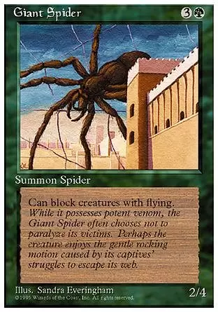 4ème Edition - Araignée géante