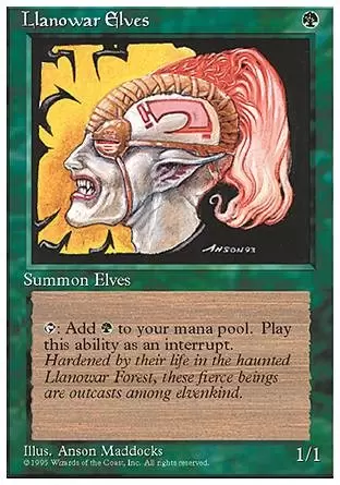 4ème Edition - Elfes de Llanowar