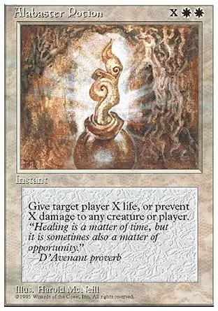 4ème Edition - Potion d\'albâtre