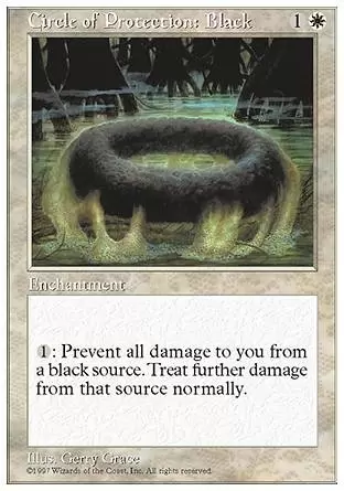 5ème Edition - Cercle de protection : noir