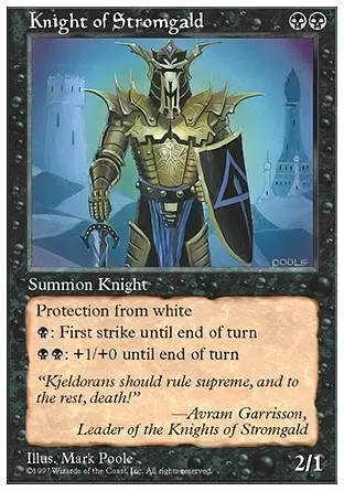 5ème Edition - Chevalier de Stromgald