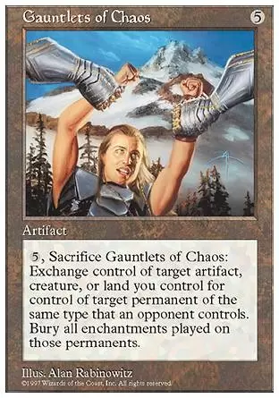 5ème Edition - Gantelets de Chaos