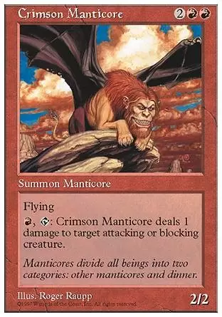 5ème Edition - Manticore pourpre