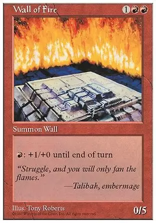 5ème Edition - Mur de feu