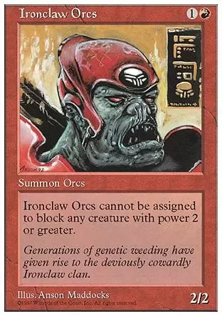 5ème Edition - Orques de la Griffe de fer