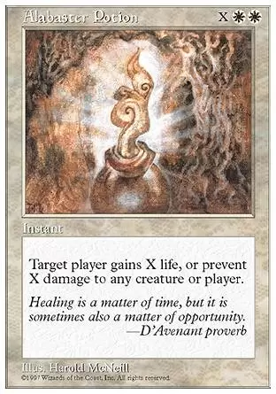 5ème Edition - Potion d\'albâtre