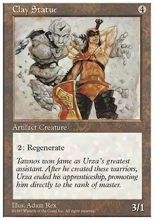5ème Edition - Statue d\'argile