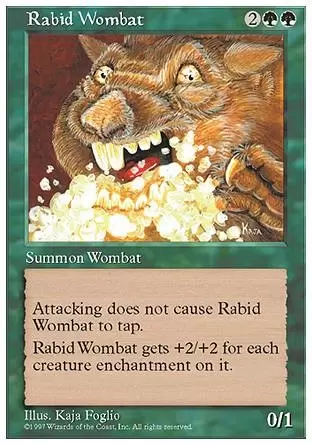 5ème Edition - Wombat enragé