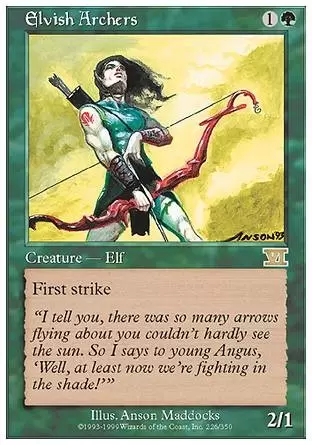 6ème Edition - Archers elfes