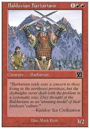 6ème Edition - Barbares balduvians