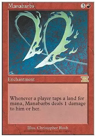 6ème Edition - Barbelures de mana