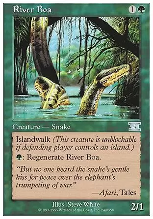 6ème Edition - Boa des rivières