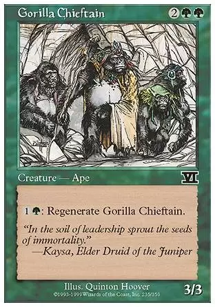 6ème Edition - Chef de clan gorille