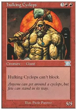 6ème Edition - Cyclope lourdaud