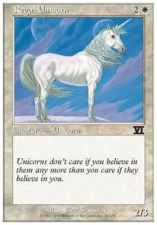 6ème Edition - Licorne royale