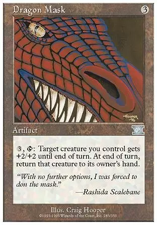6ème Edition - Masque de dragon