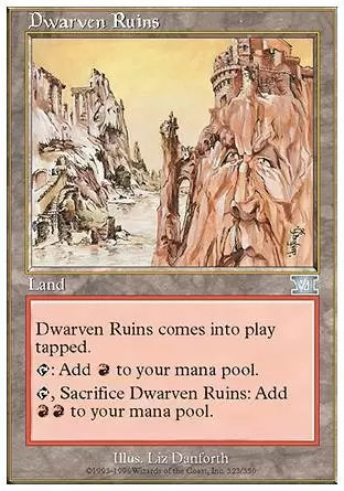 6ème Edition - Ruines naines