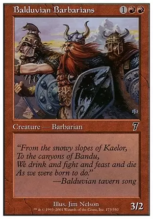 7ème Edition - Barbares balduvians