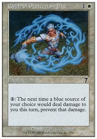 7ème Edition - Cercle de protection : bleu