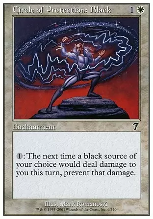 7ème Edition - Cercle de protection : noir