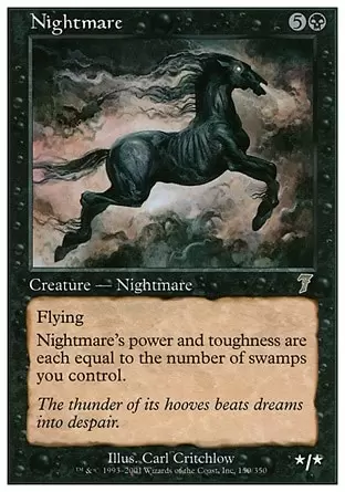 7ème Edition - Cheval de cauchemar
