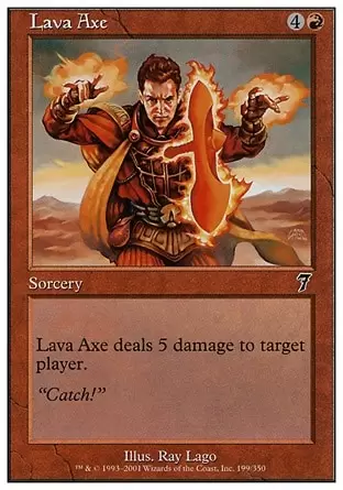 7ème Edition - Hache de lave