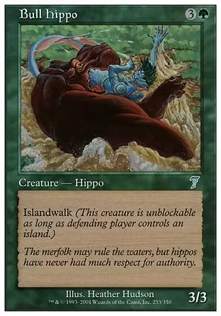 7ème Edition - Hippopotame mâle