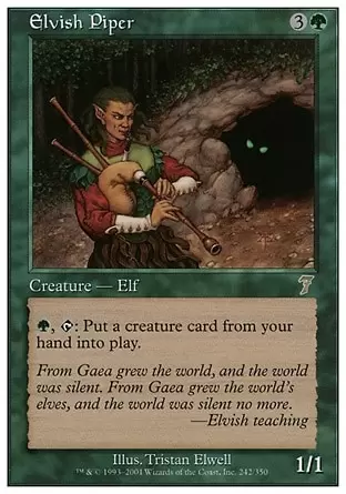 7ème Edition - Joueuse de flûte elfe