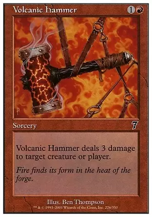 7ème Edition - Marteau volcanique