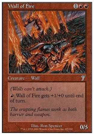 7ème Edition - Mur de feu