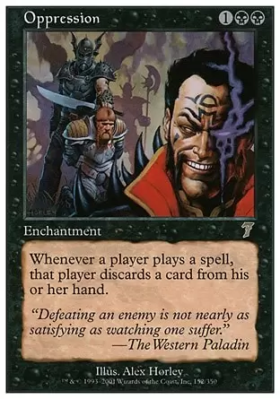 7ème Edition - Oppression