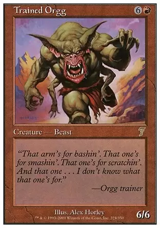 7ème Edition - Orgg dressé